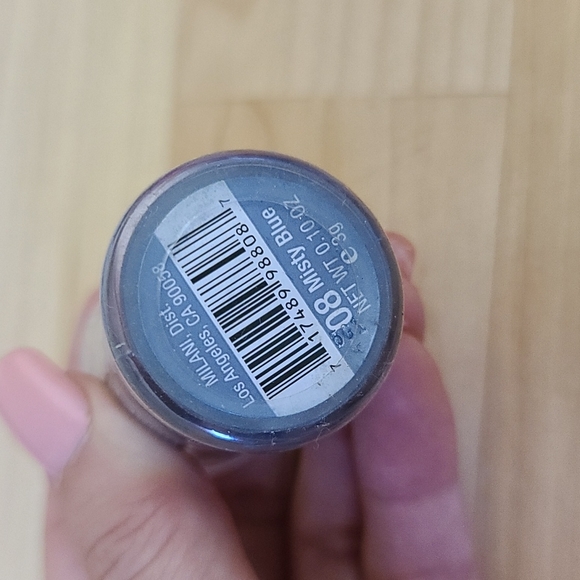 Milani Loose EyeShadow Powder MISTY BLUE 08 with Brush - Picture 2 of 3